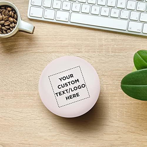 Custom Stress Balls for Adults, 10 Pack, Personalized Text, Logo, Hand Exercise, Perfect for Your Desk, Office, or Home, White