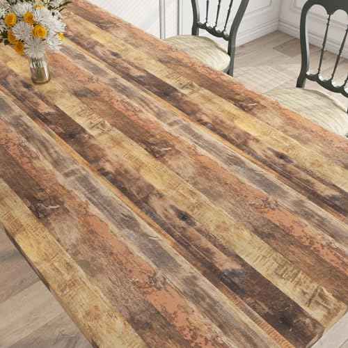 LACHEERY Rustic Shiplap Wallpaper Peel and Stick Kitchen Countertop Contact Paper Wood Grain Wallpaper for Kitchen Counter Contact Paper for Countertops Waterproof Removable Vinyl Wall Cover15.8 x80