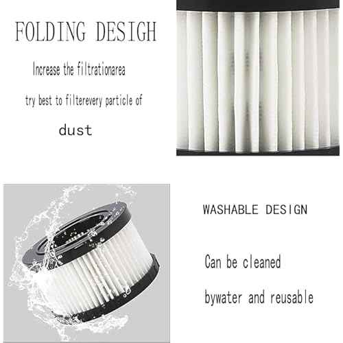 Replacement for DC5151H Dewalt Vacuum Filter,HEPA Filter for DEWALT DC5151H DC515 DCV517 Wet Dry Vacuum