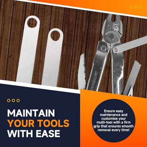 (2Pcs) For Leatherman wrench Knurled Nut Removal Wrench for Leatherman Tool Disassembly, Maintenance, Cleaning and Upgrades