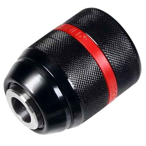 Keyless Drill Chuck for Milwaukee M18, 1/2"-20UNF Mount, 1.5 to 13 mm Clamping Capacity, All-Metal Self-Tightening Chucks, Replacement Power Drill Chucks for Various Purposes