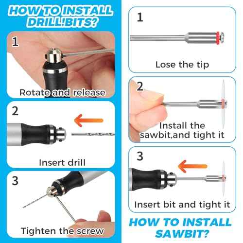 3-Speed Cordless Mini Drill Pen With 30 Small Bits,Rechargeable Electric Hand Drill Pin Vise,Resin Drill Set For Jewelry Making,Resin,Plastic,Wood,Keychains DIY