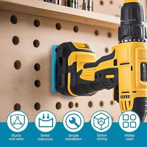 12 Pack Battery Holder Compatible for Makita 18V Battery Mounts Dock Holder, Wall Mount Tool Holder for Workshop Garage