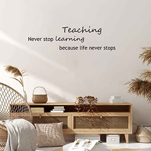 9 Pcs Inspirational Vinyl Wall Decal Stickers Motivational Quote Peel and Stick Positive Saying Wall Art Large Affirmation Decal Removable Decor for Home Office School Classroom