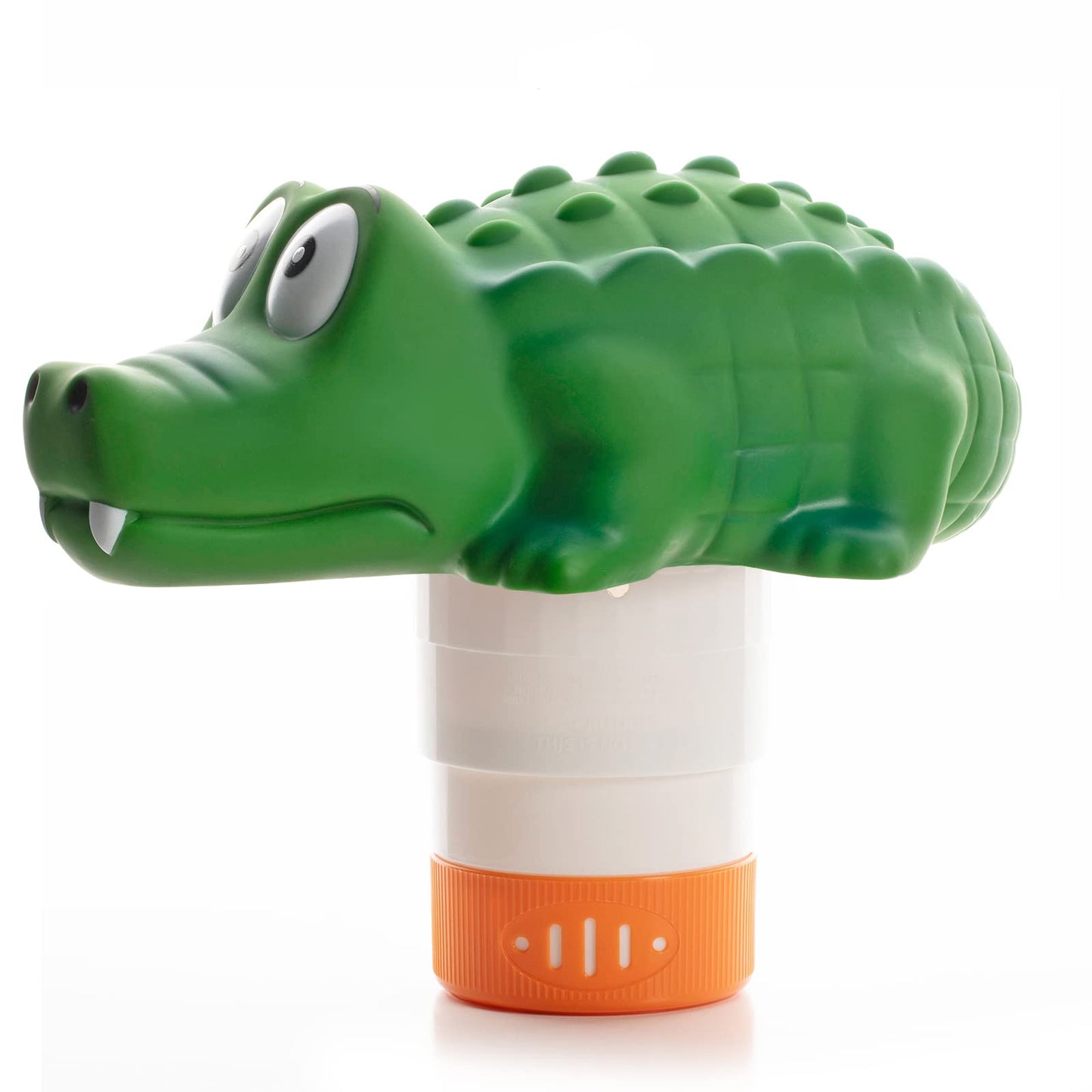 XY-WQ Chlorine Floater, Floating Pool Chlorine Dispenser (Alligator), Fits 1 and 3 Inch Tablets for Large and Small Pools, Hot Tub, Spa