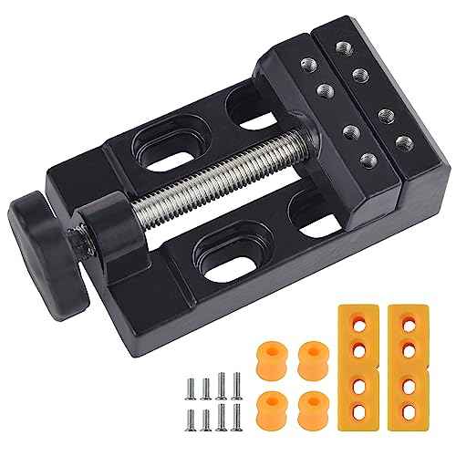 Mini Bench Clamp | Jewelry Vise | Mini Vise for Jewelry and Walnut Carving | Ideal for DIY Projects and Multifunctional Use