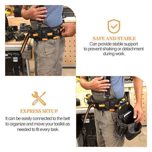 Tool Belt Clip Replacement for TOU-CT Models TOU-CT-150 TB-CT-150SP ClipTech Pouches (Pack of 3, TOU-CT)