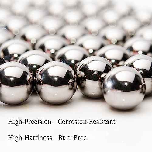 100 PCS 3/8" Inch Diameter Hardened Chrome Solid Steel Bearing Balls,Vigorous Precision Balls£¨100 Pieces£©