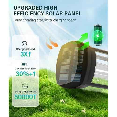 Solar Pathway Lights Outdoor 6 Pack, Bright Solar Path Lights Outside Waterproof, Solar Powered Landscape Light for Walkway Driveway Lawn Patio Sidewalk Garden Yard, Cool White