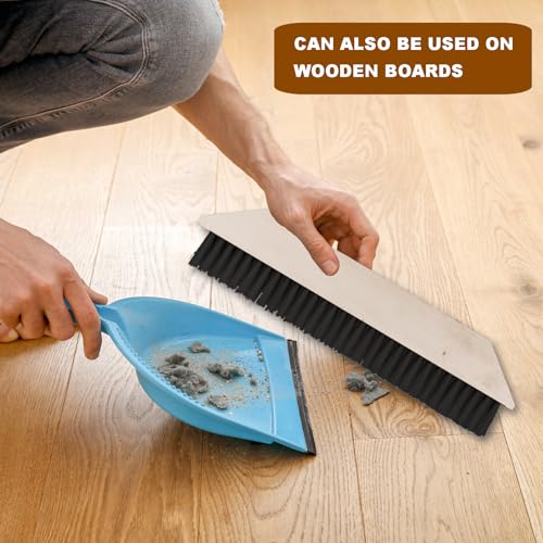 30cm Large Paint Brush Polypropylene Cloth Waterproof Construction Professional Brushes Hand Broom for Floor Wall Worktop (Black)