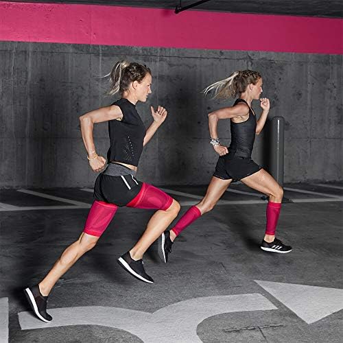 Bauerfeind Sports Compression Lower Leg Calf Sleeves (1 Pair) - Improved Circulation, Airknit Fabric Breathable, Washable