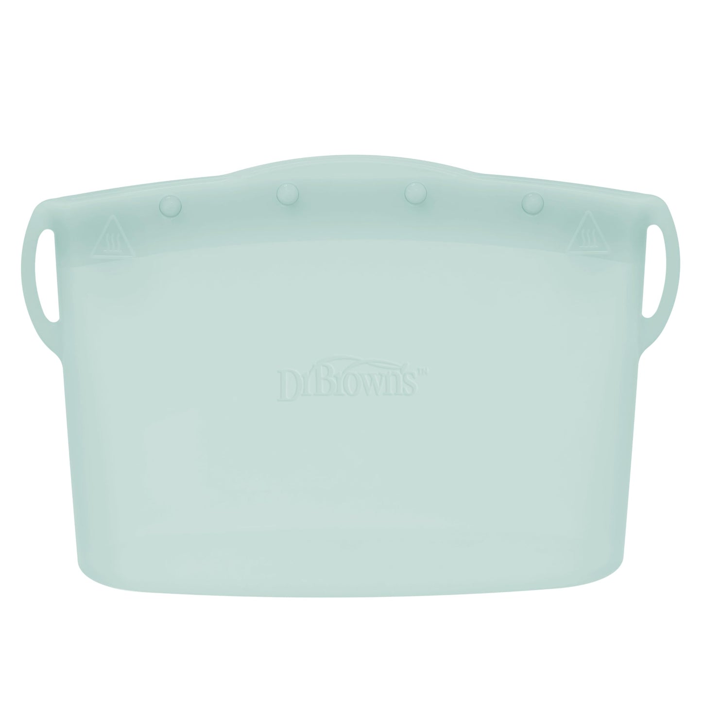 Dr. Brown's Microwave Steam Sterilizer Bag for Baby Bottles, Breast Pump Parts & Other Toddler Accessories, 100% Silicone, Reusable Sterilizing Bag
