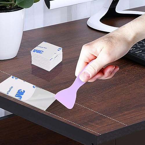 Double Sided Foam Tape Heavy Duty Mounting Tape, Waterproof,Removable,Sticky Pad for Car, Home, Office Decor,30 x 30 x 2mm, (100 Pcs White Square)