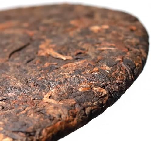 LWXLJMJZC－2013yr Yi Wu Ripe Puerh Tea Cake -150（Cups) Shu Puer Tea - Aged Fermented Cook Pu erh -Black Pu'erh -Yunnan Chinese Pu er Cake - 357g/12.6oz