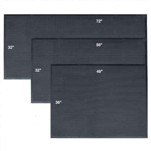 Rubber-Cal Under The Fridge Mat - 5mm x 48" x 36"