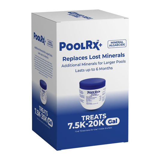 Pool RX 332001 PoolRX+ Booster Blue Swimming Pool Algaecide, Single Unit