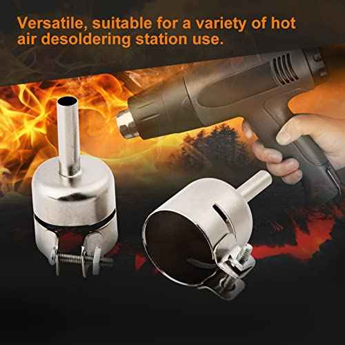 8Pcs/Set Heat Gun Nozzles Kits Mouth Tips Hot Air Soldering Station Repair Tools£¨3/4/5/6/7/8/10/12mm)