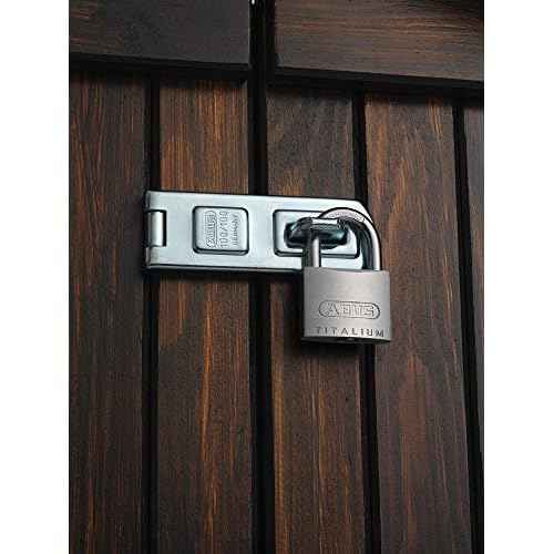 ABUS 64TI/40 Titalium Aluminum Alloy Padlock, Keyed Alike with Nano Protect Steel Shackle, Pack of 3