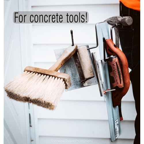 Generic Multipurpose Tool Hook - Black Metal, 100% Metal, Wall Mount, 1 Hook, Holds Up to 35 Pounds, Tool Organizer