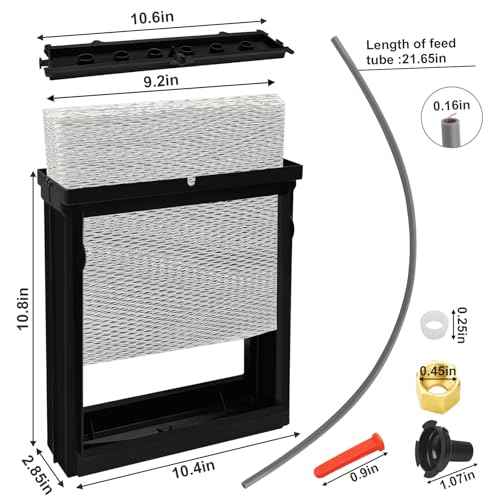 4792 Humidifier Maintenance Kit, No. 10 Water Panel Humidifier Replacement Filter, Fits for April-aire Whole Home Humidifier Models:500, 500A, 500M