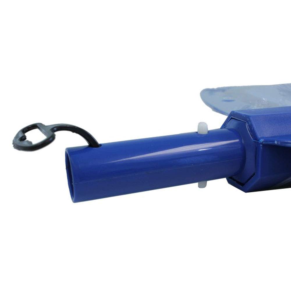 Swimline 8039 Premium Extra Strong Leaf Skimmer Net Head Cleaner for Swimming Pool Spa Fountain Pond Hot Tub Leaves Bugs Debris Fine Cleaning Maintenance, Heavy Duty Large, Blue