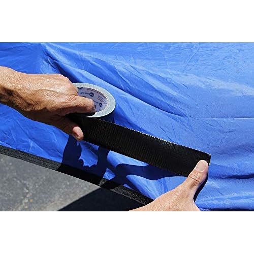 IPG JobSite DUCTape, Colored Duct Tape, 1.88" x 20 yd, Black (Single Roll)