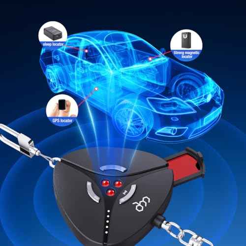 Hidden Camera Detector & GPS Tracker Detector ? Portable Bug Detector, Alarm & Flashlight, Travel Essentials & Personal Privacy And Security Keychain Set for Women, Gifts for Teen Girls - Self Defense