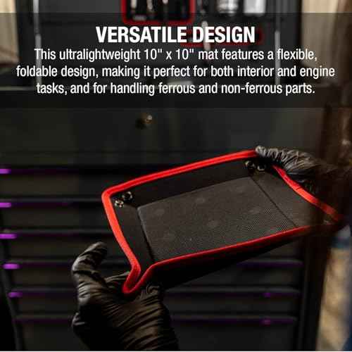 Sunex 10¡± x 10¡± Folding Magnetic PVC Tray