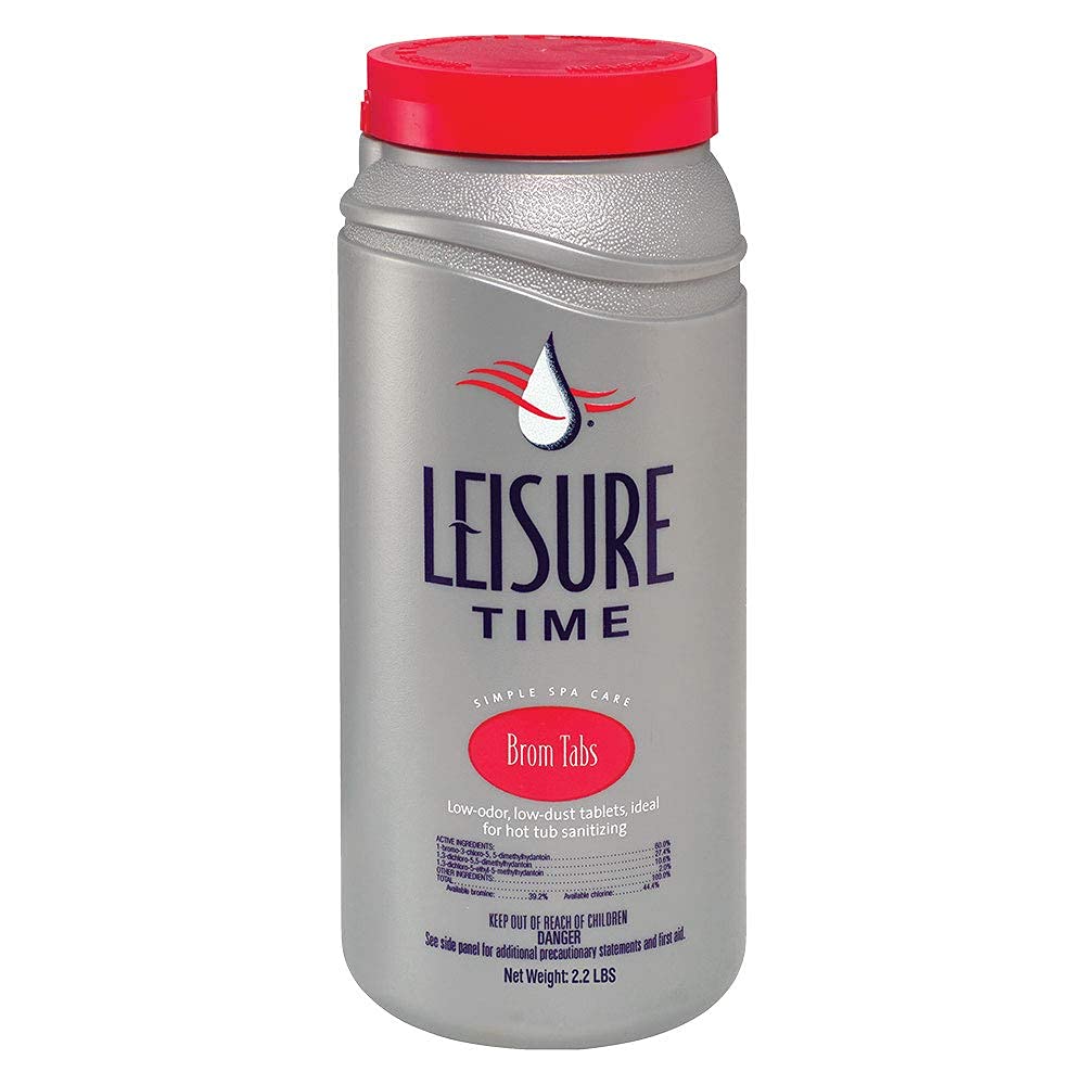 Leisure TIME 45422A Brom Tabs Bromine Tablets, 2.2 lbs