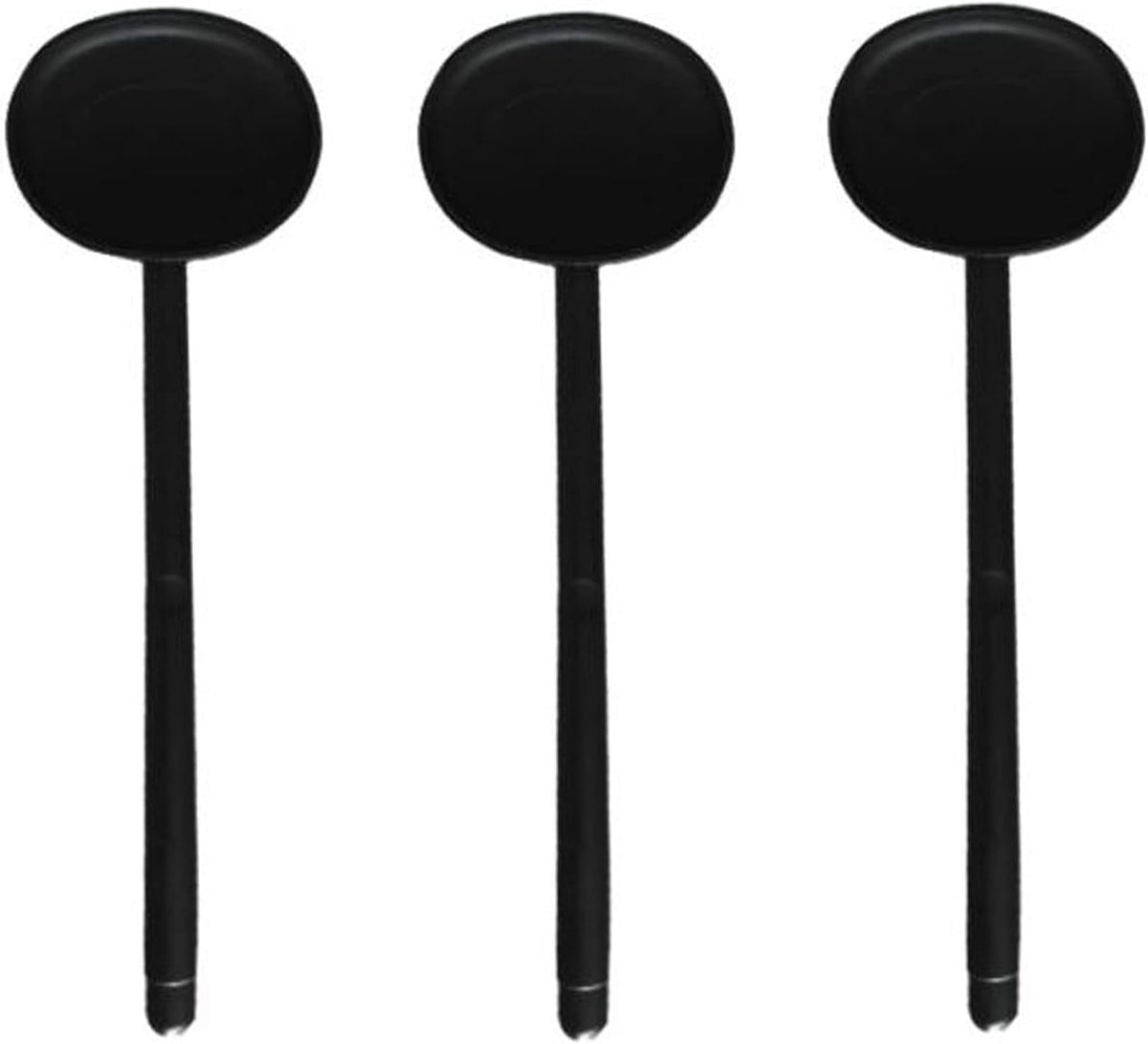 3 Pack Handheld Eye Occluder for Vision Test, Portable Premium Ophthalmic Eye Exam Tool for Ophthalmologists Orthoptists and Optometrists (3pcs Common Occluders)