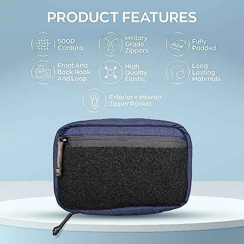 DAILYCARRYCO EDC Pouch Organizer - Everyday Carry Tool Pouch with Multiple Pouches, Essential EDC Gear