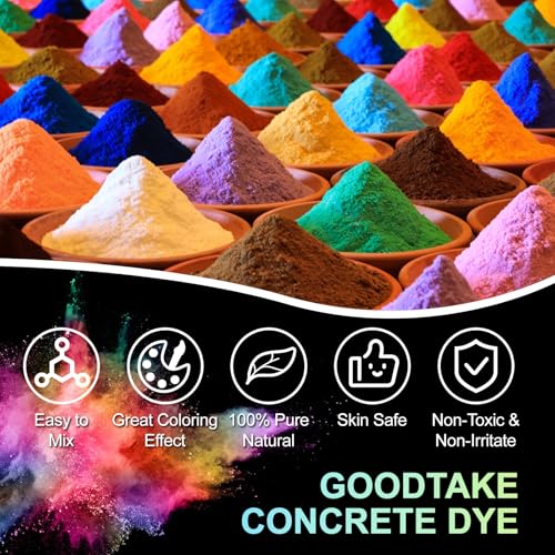 Blue Iron Oxide Powder - Concrete Dye & Cement Pigment for Brick, Cement, Tile, Clay, Lime, Mortar, Grout, Plaster, Paint, Bath Bombs (4 oz)