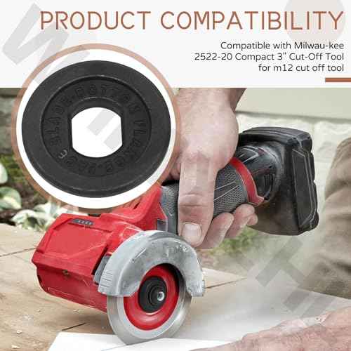 14-46-2075 Flange and Blade Bolt Kit for Milwaukee 2522-20 Compact 3" Cut-Off Tool Parts
