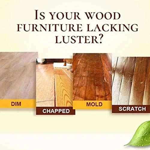 Wood Seasoning Beewax,Beewax Polish for Wood & Furniture,Metal & Leather,Complete Solution Furniture Care Home Cleaning,Protect and Enhance The Shine