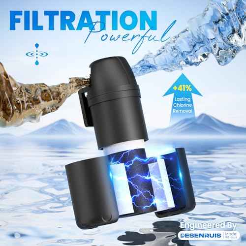Under Sink Water Filter System, Reduces 99.99% Lead, Chlorine, Bad Taste & Odor, Under Counter Water Filter Direct Connect to Kitchen Faucet, 10000 Gallons, by DESENRUIS
