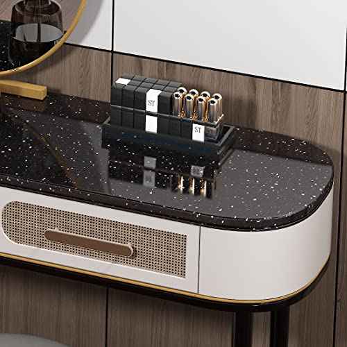 FunStick Galaxy Granite Contact Paper Peel and Stick Countertops Black Granite Countertop Contact Paper Waterproof Self Adhesive Marble Wallpaper for Kitchen Bathroom Sink Cabinets Table 15.7"x78.7"