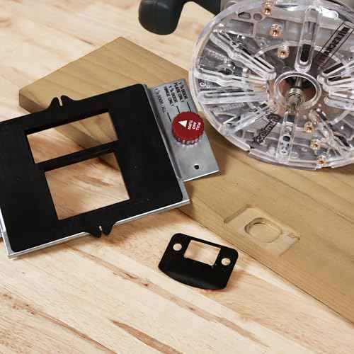Milescraft 7301 Door Kit ? For Installing Door Locks, Knobs, and Hinges. Self-Clamping Lock Jig with Bi-Metal Hole Saws. Rout Common Hinge Mortises on Standard Doors. Cutting Tools Included