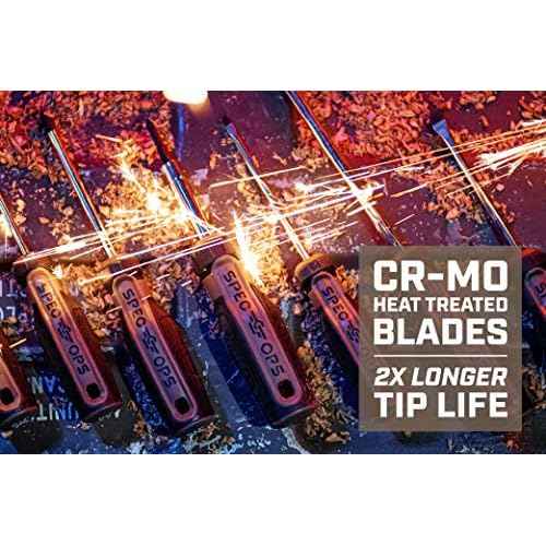 Spec Ops Tools Phillips Screwdriver, 3 x 6", Magnetic Tip, Cr-Mo Steel Shaft, 3% Donated to Veterans