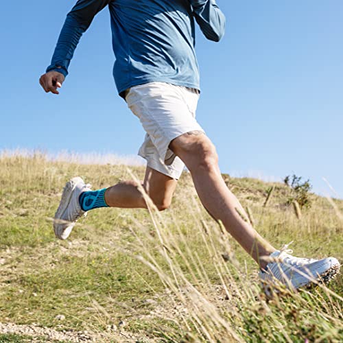 Bauerfeind Sports Achilles Support - Relieves the achilles tendon while running, jumping, and moving - Rivera, Large