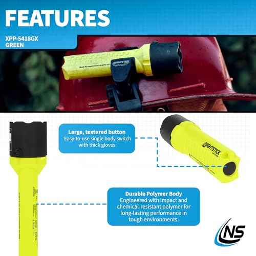 Nightstick Flashlights XPP-5418GX, Green