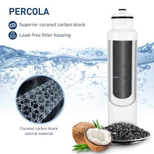 HX2017FR-A Water Filter, Compatible with Hisense¢ç HX2017F-A, HRF266N6CSE1, HRF266N6CSE, HRF209N6CSE, HRF254N6TSE, HRF254N6DSE, HRF210N6CBE, Mora MRF211N6CSE, MRF266N6CSE (2 Pack)