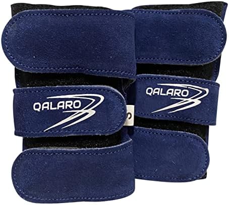 Suede Wrist Supports (Pair) with Bag | Gymnastics, Acrobatics, Cheer Adjustable Wrist Guards | Wrist Injury Prevention | Wrist Support Brace Hand Wraps
