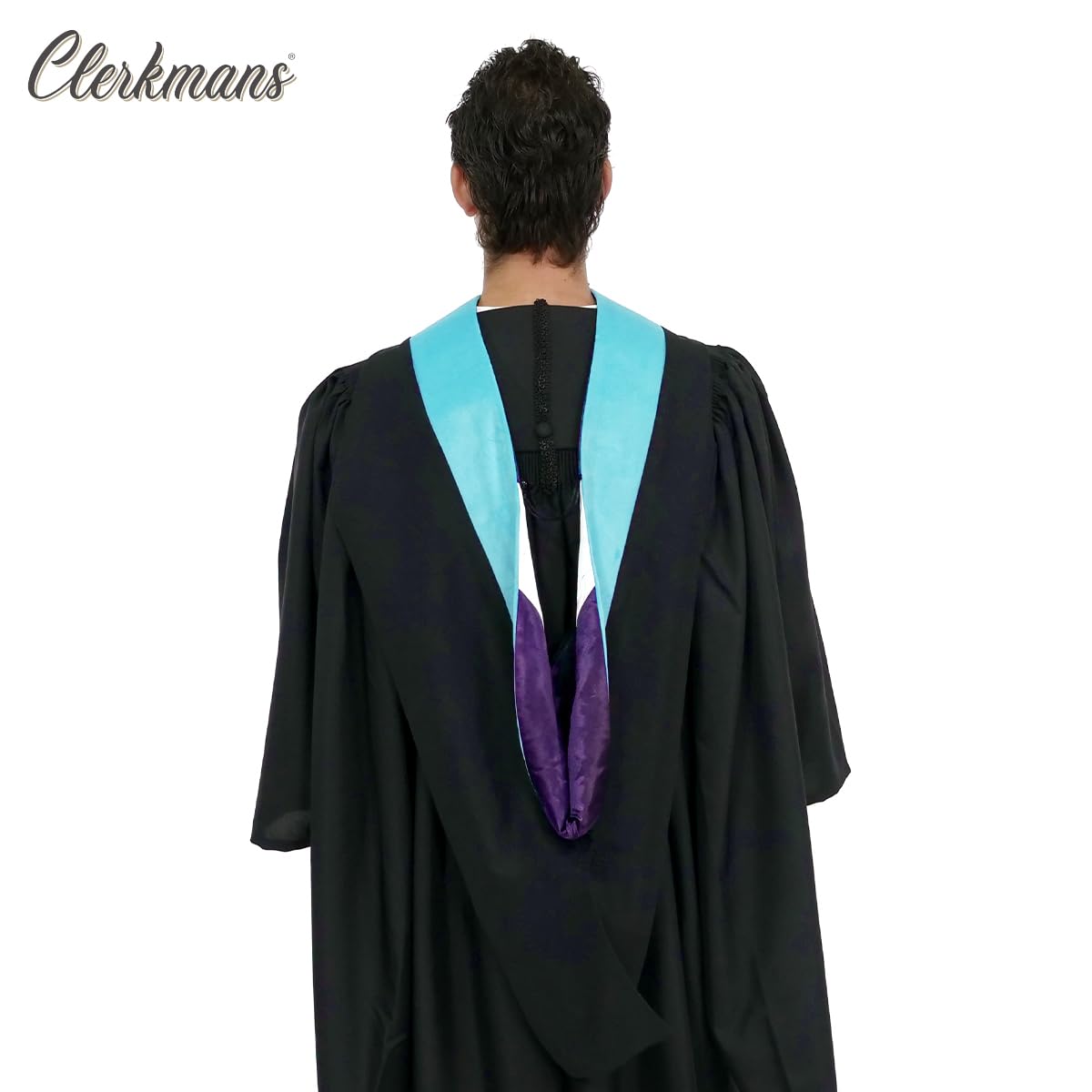 CLERKMANS Unisex Graduation Hood for Bachelors & Masters Degree -University Academic Hood