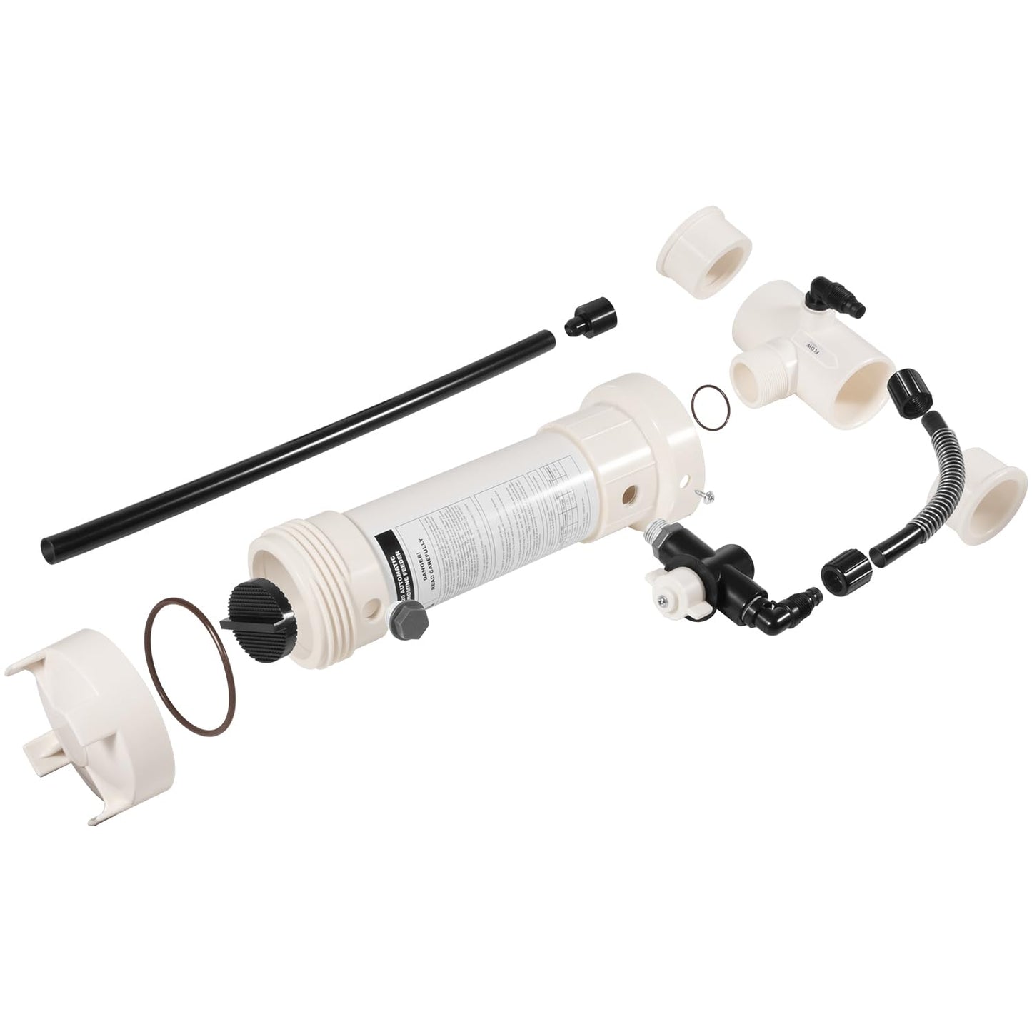 R171096 Pool Chlorinator, 320 Automatic in-Line Chlorine/Bromine Feeder Compatible with Rainbow 320, Upgraded Replacement for R171096 Chlorinator for Pools and Spas, for 6,500–70,000 Gallons