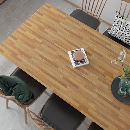 VaryPaper 15.7''x78.7'' Butcher Block Contact Paper for Countertops Waterproof Wood Peel and Stick Wallpaper Removable Self Adhesive Wood Grain Contact Paper for Cabinets Table Desk Bedroom Walls