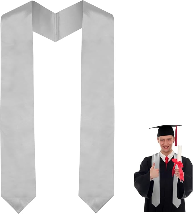 Graduation Stole Graduation Sash Unisex Adults Class of 70'' Stoles for Academic and Choral Ceremony