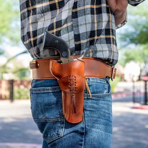 Galco Ruger Wrangler Holster - W-WR320, Right, Tan