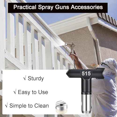 High Pressure 515 Airless Spray Nozzle,Spray Tips for Airless Spray Guns and Airless Paint Sprayers£¨1 Set£©