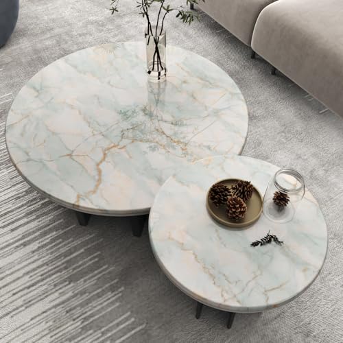 Glossy Cyan Marble Contact Paper Peel and Stick Countertops Waterproof Marble Wallpaper for Bathroom Green/Yellow Vinyl Self Adhesive Kitchen Countertop Contact Paper for Cabinets Tables 15.8"x78.7"