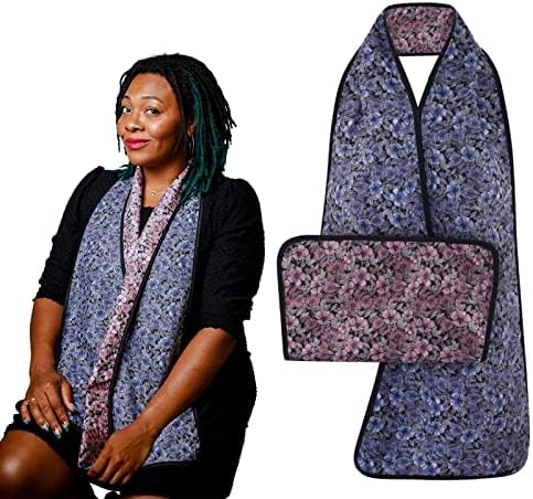 Reversible Adult Bib Scarf - Dignified Alternative to Adult Bibs | Washable and Reusable Clothing Protectors